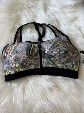 VSX Victoria's Secret Front-Zip Sports Bra 34c